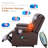 53.1'' Faux Leather Reclining Loveseat with Massage&Heat Function-211848382