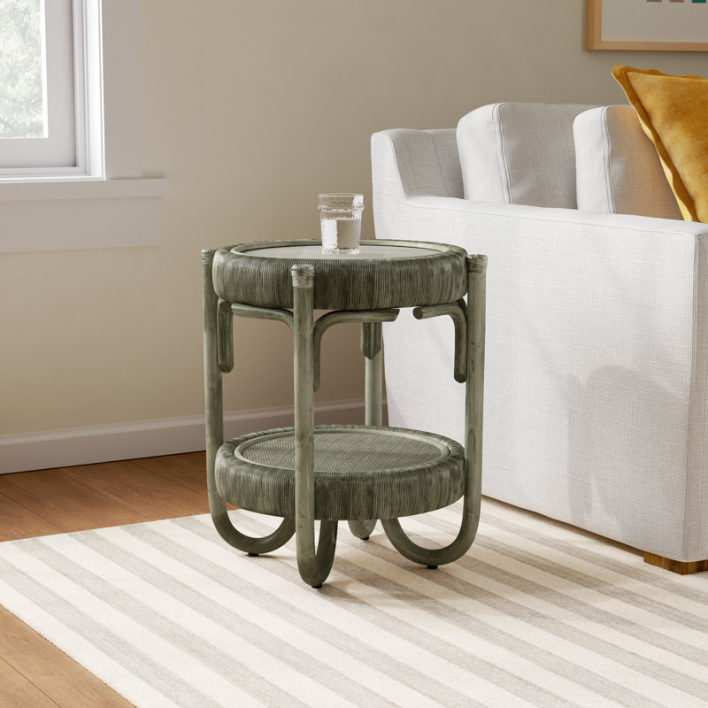 Hathaway End Table, Greystone