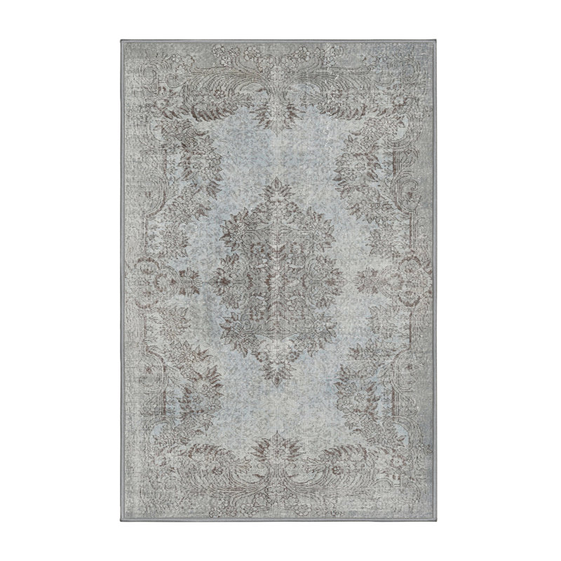 Wool Oriental Indoor Rug, Rectangle 7' x 9'