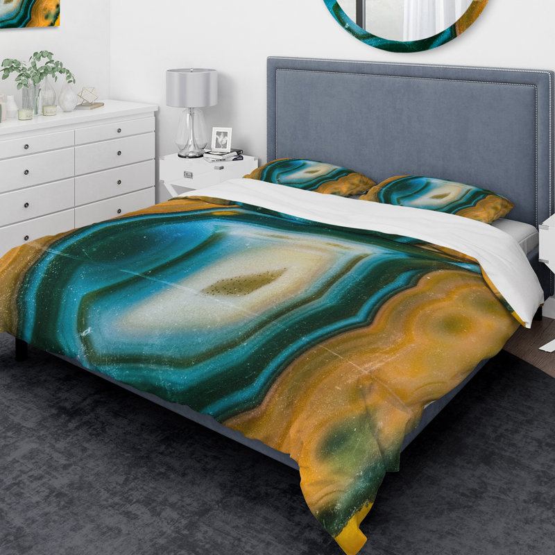 Housse de couette en microfibre, Housse de couette très grand + 2 taies décoratives