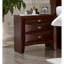 Table de chevet LUCILLE MERLOT