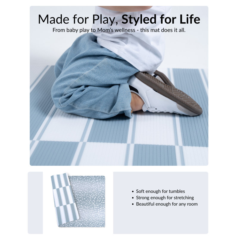 Antelope Foam Playmat, Blue