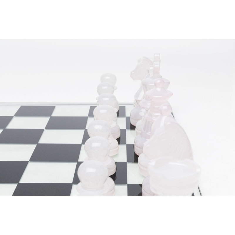 Deco Object Chess, Transparent/Black