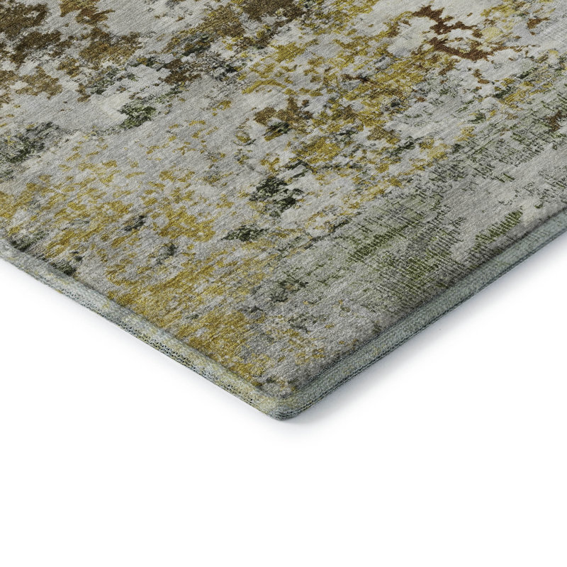 Premium Machine Washable Mayfield AMF1830 Modern Rug, Rectangle 10' x 14'