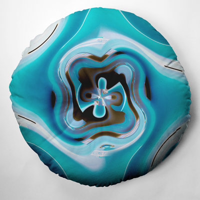132 - Coussin de sol touffeté bohémien et éclectique