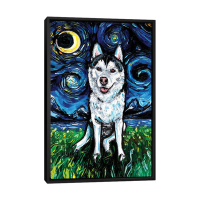 " Husky Night II " by Aja Trier