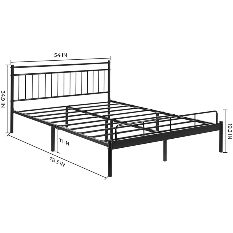 Metal Slat Bed