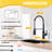 Mondawe Herathena Pull Down Touchless Kitchen Faucet-93488353