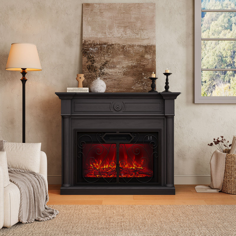 Meuble télé 47 po Modern Farmhouse Electric Fireplace