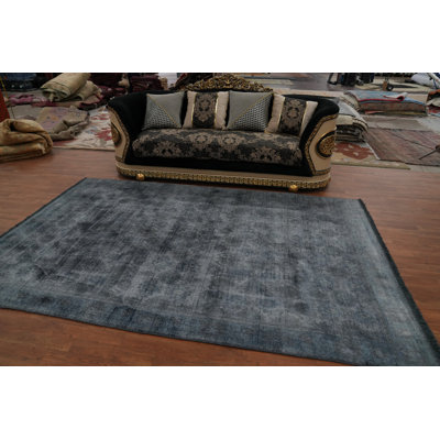 Handmade Distressed Living Room Area Rug 7x10
