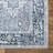 Washable Non-Slip Traditional - Navy Blue Rug - Donatas-1138215370