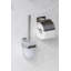 Gwalchmai Rebrilliant, Removable Container Made of Satined Glass Toilet Brush and Holder