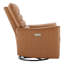 Fauteuil inclinable électrique pivotant en cuir véritable Gabi (ensemble de 2)-121435810