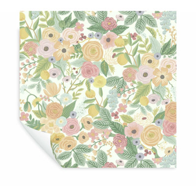 Garden Party 20' L x 27" W Peel and Stick Wallpaper Roll