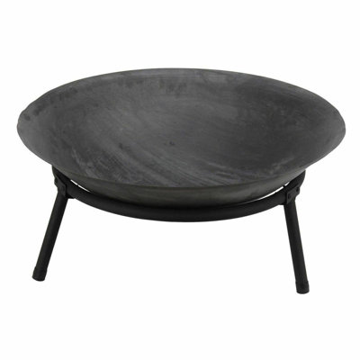 Alexs Round Metal Wood Burning Smokeless Fire Pit