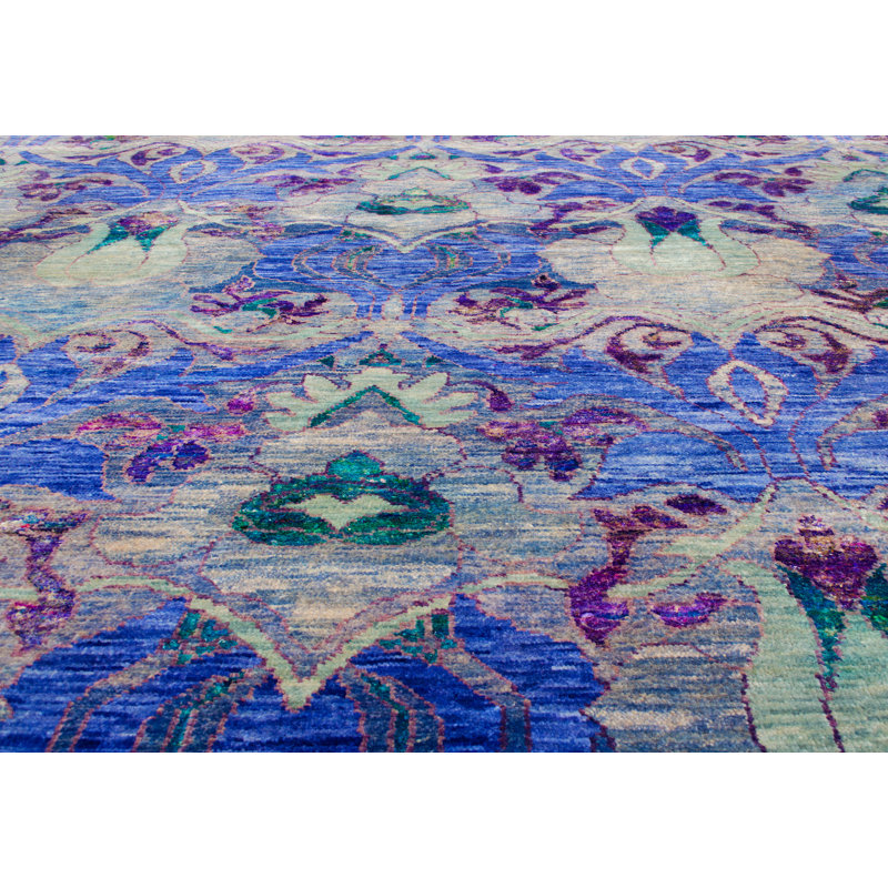 Tapis noué à la main Seville, Rectangulaire 8 pi x 10 pi