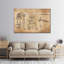 Reproduction d'art sur toile brevetée-92279959