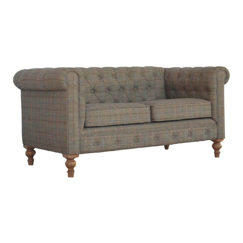 Canapé Chesterfield à accoudoirs roulés 59,0551 po Mascoutah