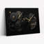 Horloge Steampunk, reproduction d'art sur toile, ensemble de 1-130542115-130542118