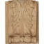Bloc d'acanthe avec plaque corbeau en bois-29831193-29831197