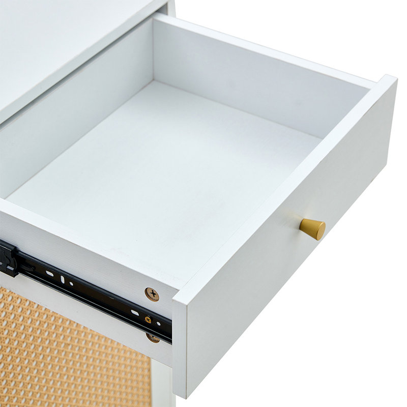 16 Pair Shoe Storage Cabinet, White