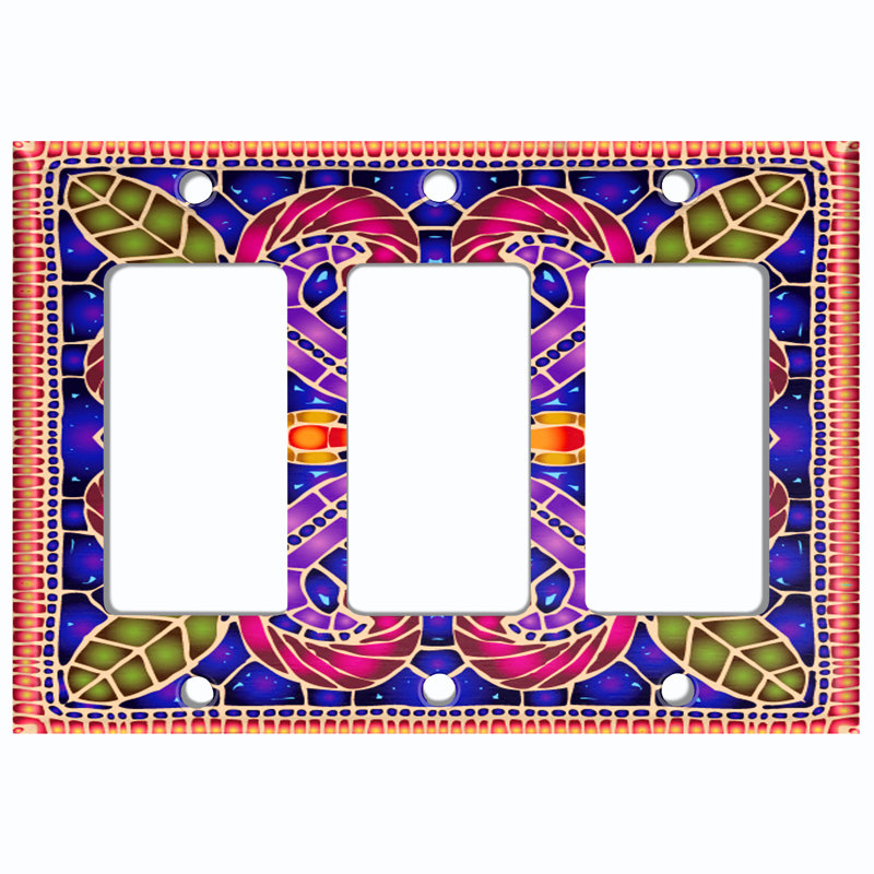 Landscape & Nature 3 - Gang Rocker Standard Wall Plate