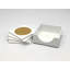 Wood Coaster Set With Holder