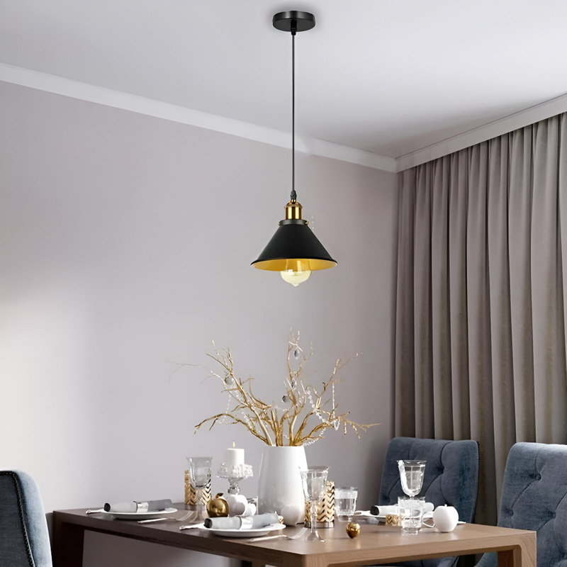 Ammeera 1 - Light Black Pendant, No