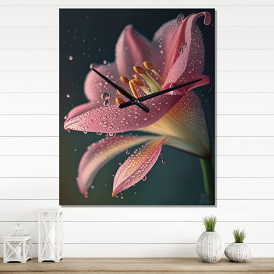 Chaunte - Horloge murale moderne Lily