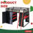 Space-Saving Full Size Wood Loft Bed with Built-In Desk, Wardrobe, Shelves, Blackout Curtains & APP-Controlled RGB Lights-842696757