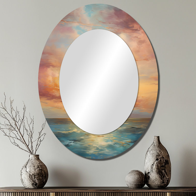 Miroir mural Ocean, 40 po x 30 po
