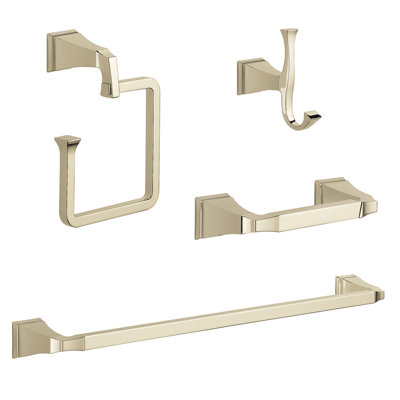 Dryden 4 - Piece Bathroom Hardware Set