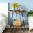 Chic Coffee Table,Round Sofa Table, 2-Tier Accent Table