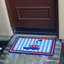 Tapis à bord welcome ! nautique de 30 po x 18 po tapis de porte extérieur antidérapant