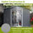 8X6 FT Outdoor Tool Storage Shed With Metal Foundation & Lockable Doors,  All Weather Metal Sheds For Garden, Patio, Backyard, Lawn-123375591-123375593