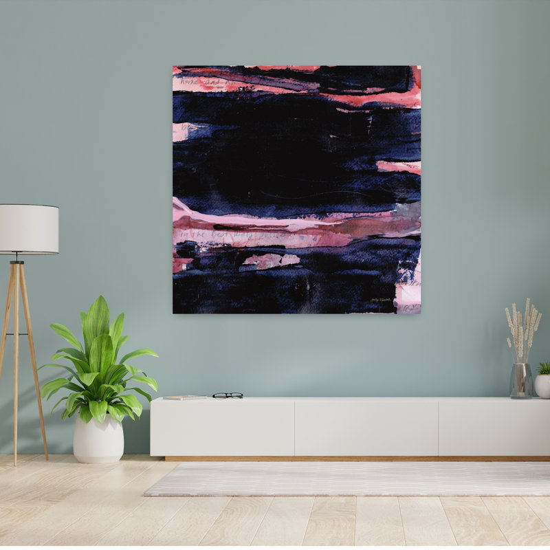 Art contemporain, art contemporain abstrait, H 48 po x l 48 po