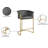 Hani Upholstered Counter Stool with Metal Frame-1769498029
