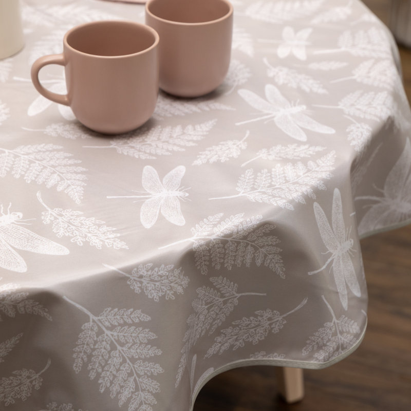 Dragon Fairy 140cm round Eco Line PVC Free Polyester Tablecloth