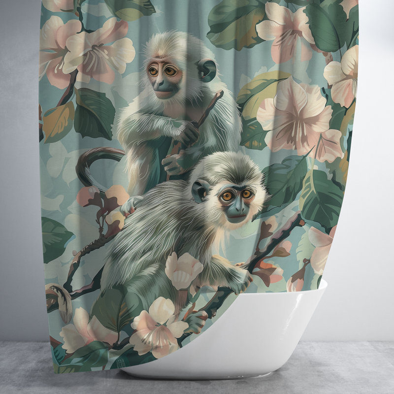 Kenshayla Shower Curtain, 84"H x 71"W