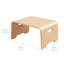 ECR4Kids Bentwood Lap Desk with Handles, Activity Table-104944344
