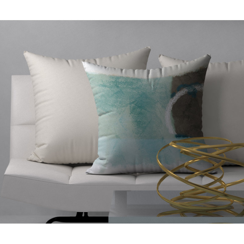Coussin décoratif carrée effervescente Debonair, 24 po x 24 po