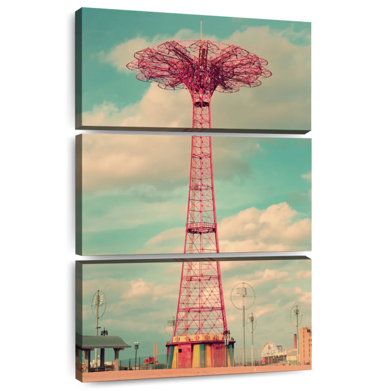 Kerner Coney Island Parachute Jump, 65" H x 42" W