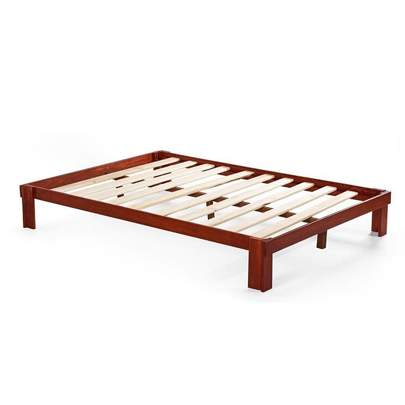 Lit plateforme Ruso, 81 po x 84 po, Cerisier