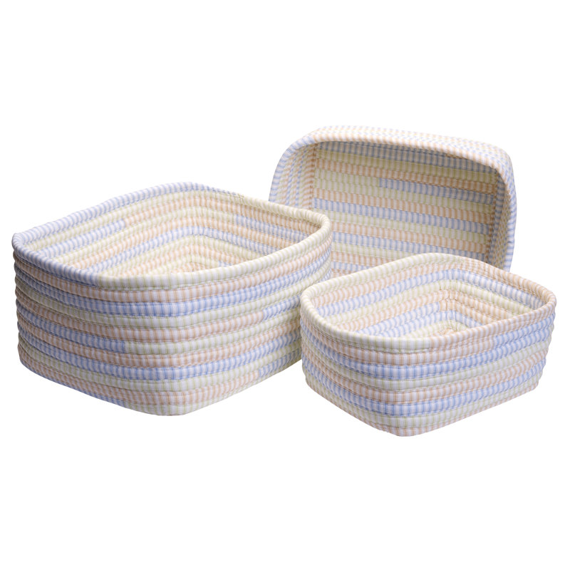 One Allium Way® Fabric Basket, Starlight