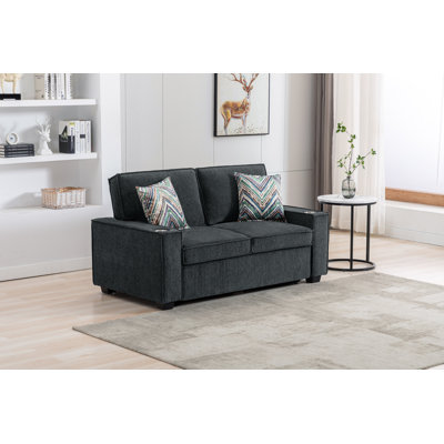 Elyse Chenille Loveseat by Ebern Designs