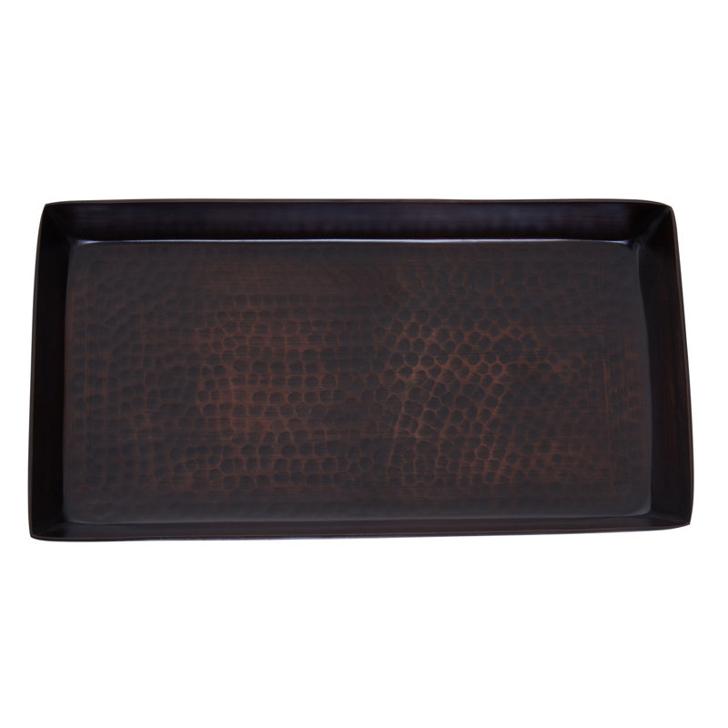 Strout Aluminum Tray, Dark Bronze