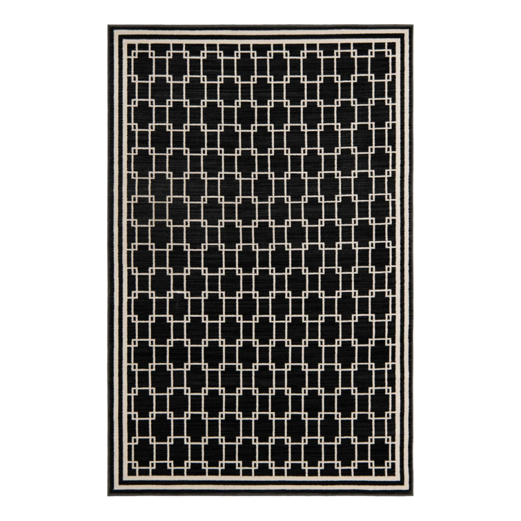 Jill Zarin Metropolitan Uptown Rug Black