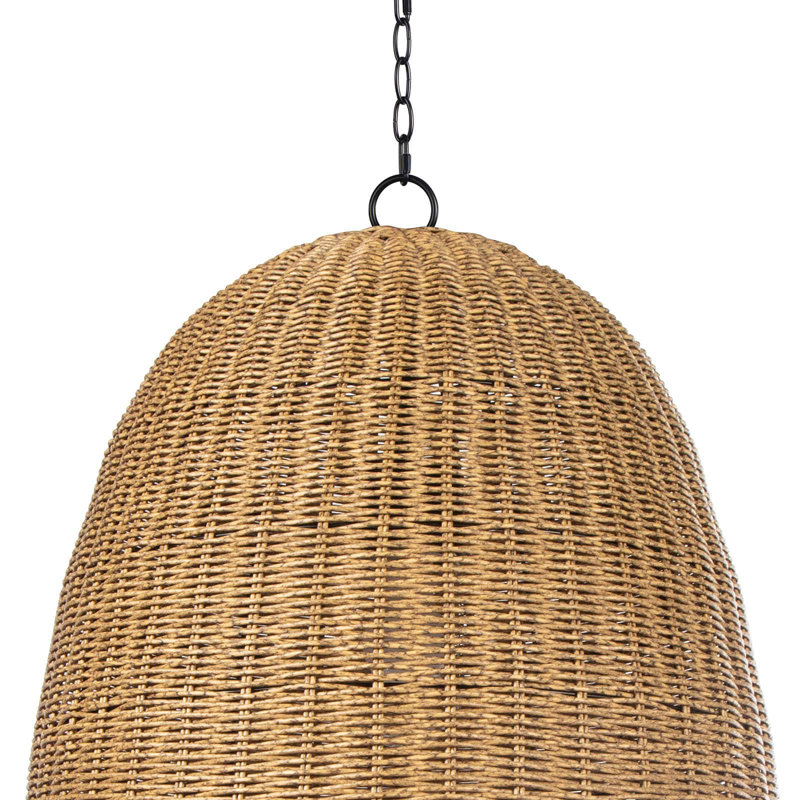 Beehive Outdoor Pendant, 24" H x 14.25" W x 14.25" D