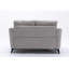 Sofa confortable deux places avec coussin capitonné