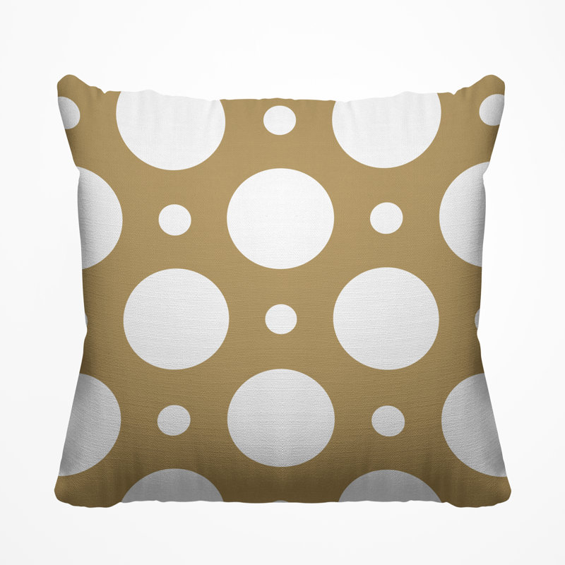 Housse et insert de coussin extérieur carré Fisk, 19 po x l 19 po, Brun clair